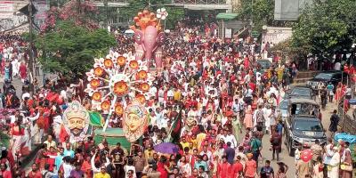 মঙ্গল শোভাযাত্রা বর্জনের সিদ্ধান্ত চারুকলার শিক্ষার্থীদের