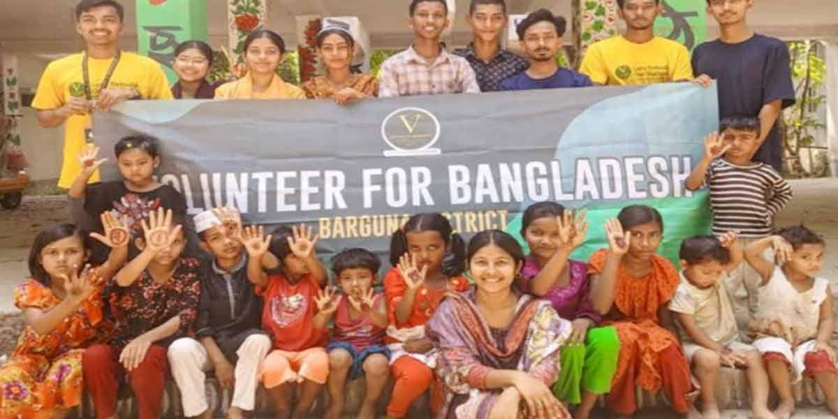 বেতাগীতে পিছিয়ে পড়া জনগোষ্ঠীর শিশুদের নিয়ে মেহেদী উৎসব