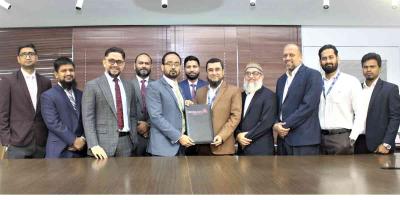মেঘনা ব্যাংক ও আকিজ ফেয়ার ভ্যালু’র মধ্যে মার্চেন্ট পে চুক্তি