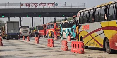 ঢাকা-মাওয়া এক্সপ্রেসওয়েতে যানবাহনের চাপ নেই