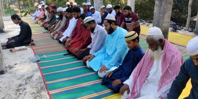 গাইবান্ধার কয়েকটি গ্রামে উদযাপিত হচ্ছে ঈদুল ফিতর