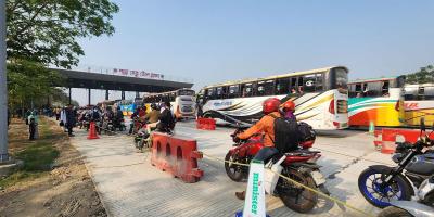 পদ্মা সেতুতে এক দিনে ৪ কোটি ৭ লাখ টাকার টোল আদায়