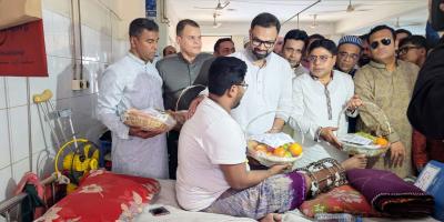জুলাই অভ্যুত্থানে আহত পরিবারের পাশে থাকবে বিএনপি: আমিনুল হক