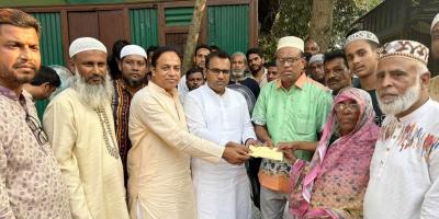 নিহত শ্রমিক দল নেতার পরিবারকে তারেক রহমানের ঈদ উপহার
