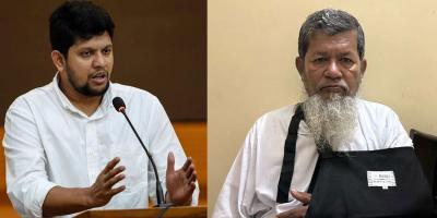 উপদেষ্টা মাহফুজের বাবার ওপর হামলা, লক্ষ্মীপুরে বিক্ষোভ