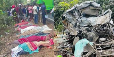 লোহাগাড়ায় বাস-মাইক্রোবাস সংঘর্ষে নিহত ৫ জনের পরিচয় শনাক্ত