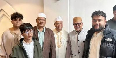 ঈদে প্রকাশ্যে এলেন হাছান মাহমুদ