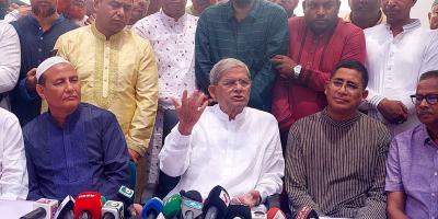 আগে নির্বাচন পরে সংস্কার তা কখনো বলিনি: মির্জা ফখরুল