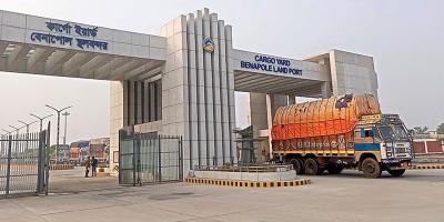 বেনাপোলে ৮ দিন পর আমদানি-রপ্তানি শুরু
