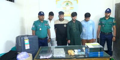 চট্টগ্রামে দেড় কোটি টাকার মালামালসহ গ্রেপ্তার ৫