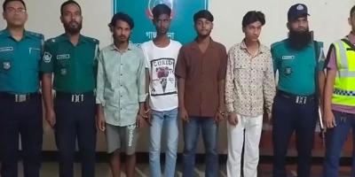 গাজীপুরে ভাঙচুরের ঘটনায় আটক ৪