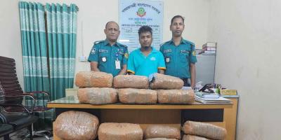 বসুন্ধরায় গৃহবধূর ‘আত্মহনন’, স্বামীকে জিজ্ঞাসাবাদে মিলল ৮৬ কেজি গাঁজা