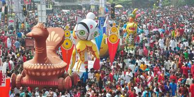 চারুকলার আনন্দ শোভাযাত্রা সকাল ৯টায়