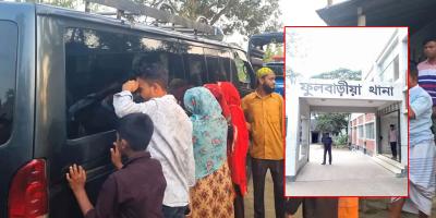 ফুলবাড়িয়ায় চুরির অপবাদে বাবা-ছেলেকে পিটিয়ে হত্যা