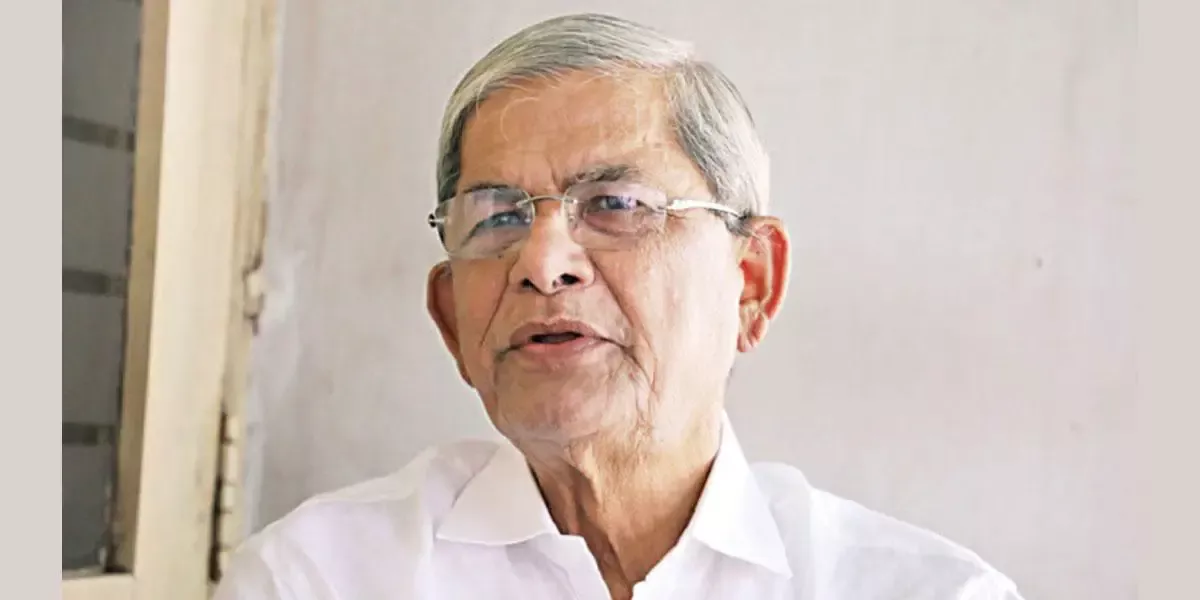 আগে সংস্কার পরে গণতন্ত্রকে ‘ভ্রান্ত ও কূটতর্ক’ বললেন মির্জা ফখরুল
