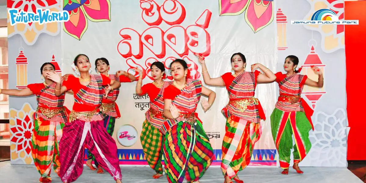 যমুনা ফিউচার পার্কে বৈশাখী উৎসব: ফিউচার ওয়ার্ল্ডে শিশুদের রঙিন নৃত্য ও উদ্ভাবনের ঝলক
