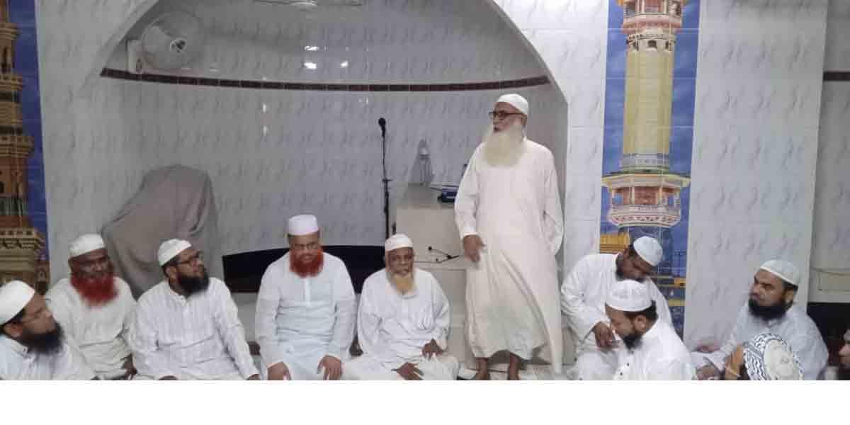 ভারতীয় হাইকমিশন অভিমুখে গণমিছিল সফল করার আহ্বান বাংলাদেশ খেলাফত মজলিসের