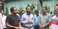 চিত্রশিল্পীর ঘরে আগুন, পাশে দাঁড়াল সরকার