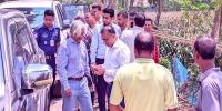 গঙ্গাচড়ায় চীনা অর্থায়নে হাসপাতাল নির্মাণের জন্য এলাকা পরিদর্শন