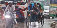 বৃষ্টিতে স্বস্তি, যানজটে নাকাল রাজধানী