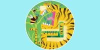 বাঘ ও ভিমরুলের ভয়ংকর যুদ্ধ