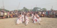 নবীনগরের কুড়িঘর গ্রামে ঐতিহ্যবাহী লাঠিখেলা