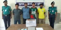 খুলনায় পুলিশ পরিচয়ে চাঁদাবাজি, ছাত্রদল নেতাসহ আটক ৪
