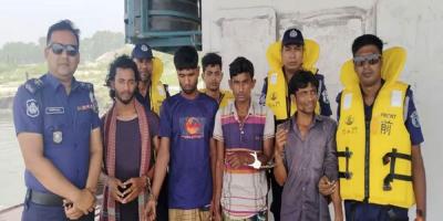 যমুনা নদীতে চাঁদাবাজ চক্রের বিরুদ্ধে অভিযান, গ্রেপ্তার ৪