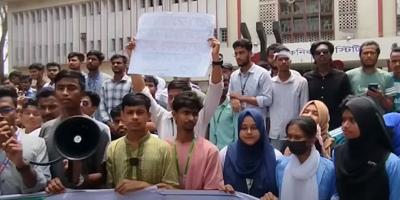 ৬ দফা দাবিতে  পলিটেকনিক শিক্ষার্থীদের ‘লং মার্চ টু ঢাকার’ হুঁশিয়ারি