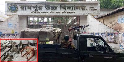 পরীক্ষা খারাপ হওয়ায় কেন্দ্র ভাঙচুর শিক্ষার্থীদের