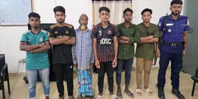 টেকনাফের দুর্গম পাহাড় থেকে নিখোঁজ হওয়া ৬ জন উদ্ধার