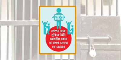 গোপনাঙ্গে লুকিয়ে মোবাইল ফোন-মাদক ঢোকে কারাগারে