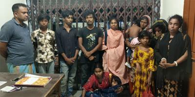 মানব পাচারের নিরাপদ রুট কৈখালী সীমান্ত, নারী-শিশুসহ আটক ১২