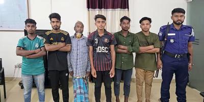টেকনাফের পাহাড় থেকে সিলেটের নিখোঁজ ৬ জনকে উদ্ধার