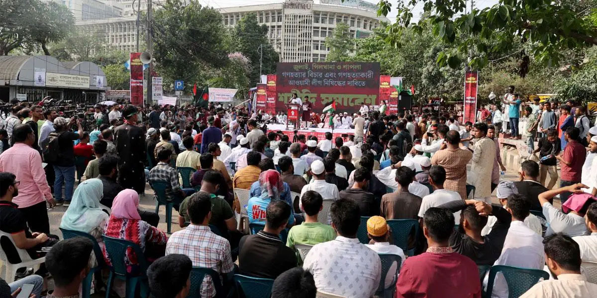 আ.লীগকে নিষিদ্ধ করতে ১০০ দিনের আলটিমেটাম