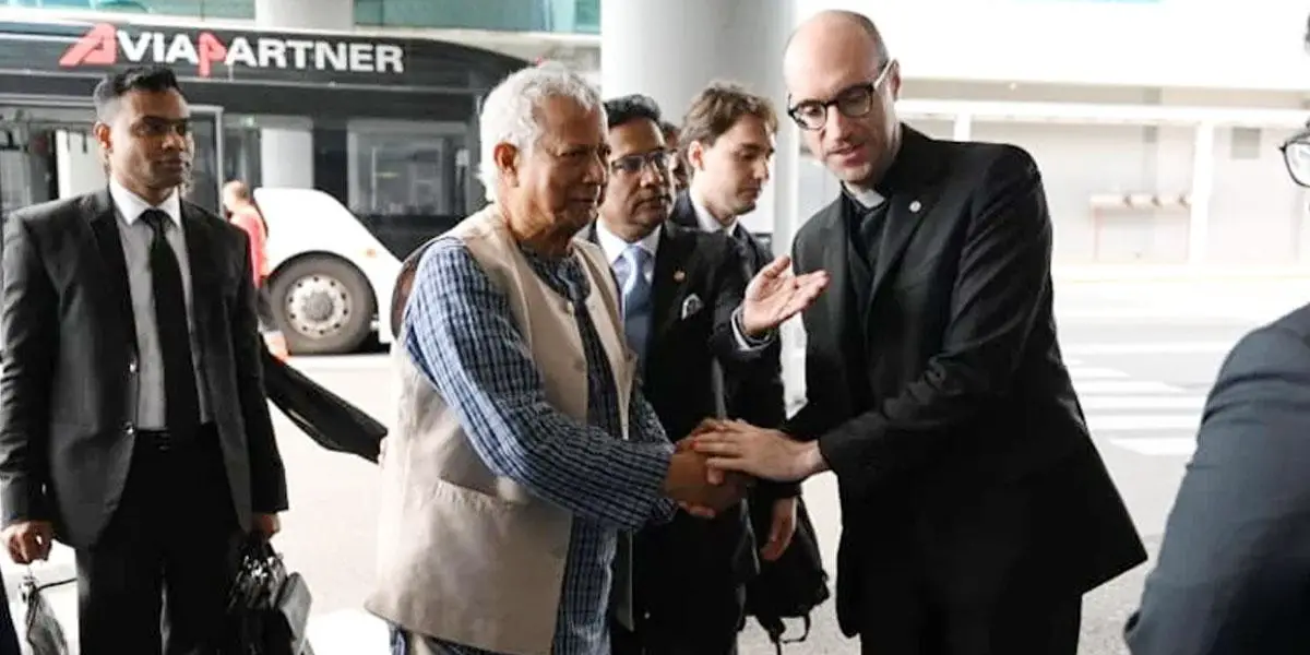 পোপের অন্ত্যেষ্টিক্রিয়ায় যোগ দিতে রোমে প্রধান উপদেষ্টা