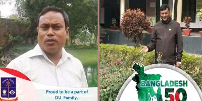 ছাত্র-জনতার বিরুদ্ধে মিছিল করেও বহাল তবিয়তে ২ কর্মকর্তা