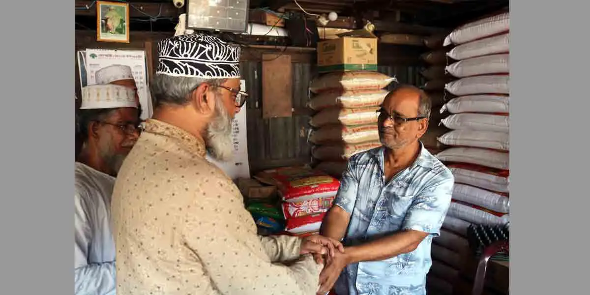 সাঈদী পুত্রের হাত ধরে ১৫ সনাতন ধর্মাবলম্বীর জামায়াতে যোগদান