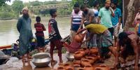 পিরোজপুরে এক লাখ গলদা চিংড়ির রেণুপোনা জব্দ