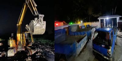 অবৈধভাবে মাটিকাটা বন্ধে অভিযান, ৮ জনের কারাদণ্ড