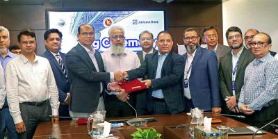 পদ্মা সেতুতে ইলেকট্রনিক টোল সংগ্রহে যমুনা ব্যাংক-বাংলাদেশ সেতু কর্তৃপক্ষের চুক্তি