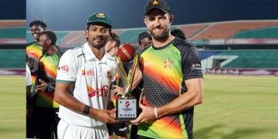 জিম্বাবুয়ের সঙ্গে টেস্ট সিরিজ জিতলে আরও ভালো লাগতো: শান্ত