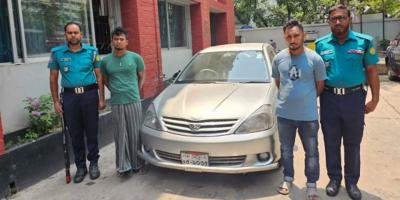 উত্তরায় প্রাইভেটকারে করে অপহরণের ঘটনায় গ্রেপ্তার ২