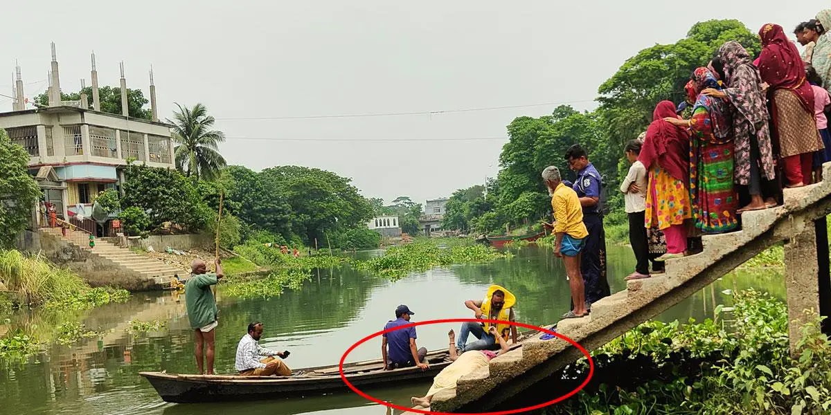 সোনারগাঁয়ে নদী থেকে অজ্ঞাত নারীর হাত-পা বাঁধা মরদেহ উদ্ধার