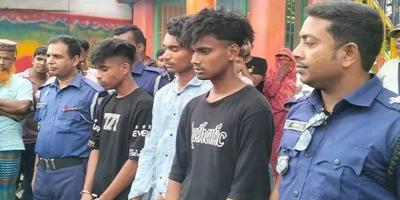 শ্যামনগরে দাখিল পরীক্ষার্থীদের উত্ত্যক্ত, ৩ তরুণের কারাদণ্ড