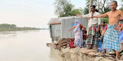 ফেনীতে নদীভাঙনে নিঃস্ব শতশত পরিবার
