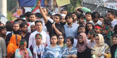 ফ্যাসিবাদের পতনধ্বনির শেষ পেরেক মারা হবে শাহবাগ থেকেই: হাসনাত আবদুল্লাহ