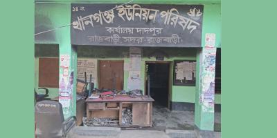 ইউনিয়ন পরিষদে আগুন, নথি পুড়ে ছাই