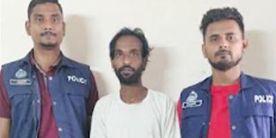 চাক্কু মিলন চাকুসহ গ্রেপ্তার
