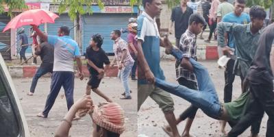 হবিগঞ্জে যাত্রী উঠানো নিয়ে সংঘর্ষ, আহত ৩০